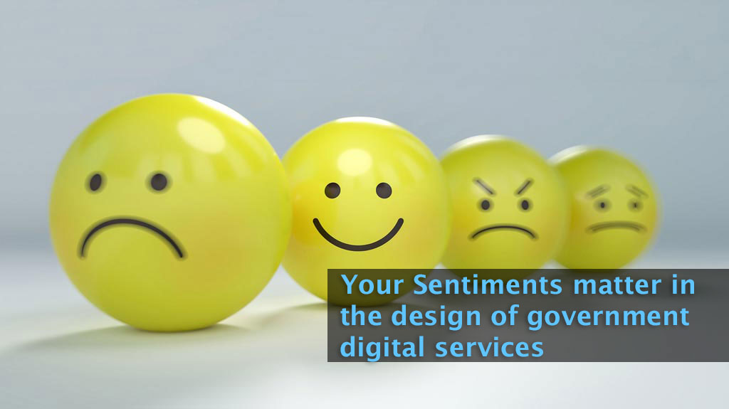 Sentiments from citizens are critical to gather insights in a Smart Nation