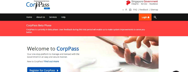 CorpPass the new Corporate Digital Identity